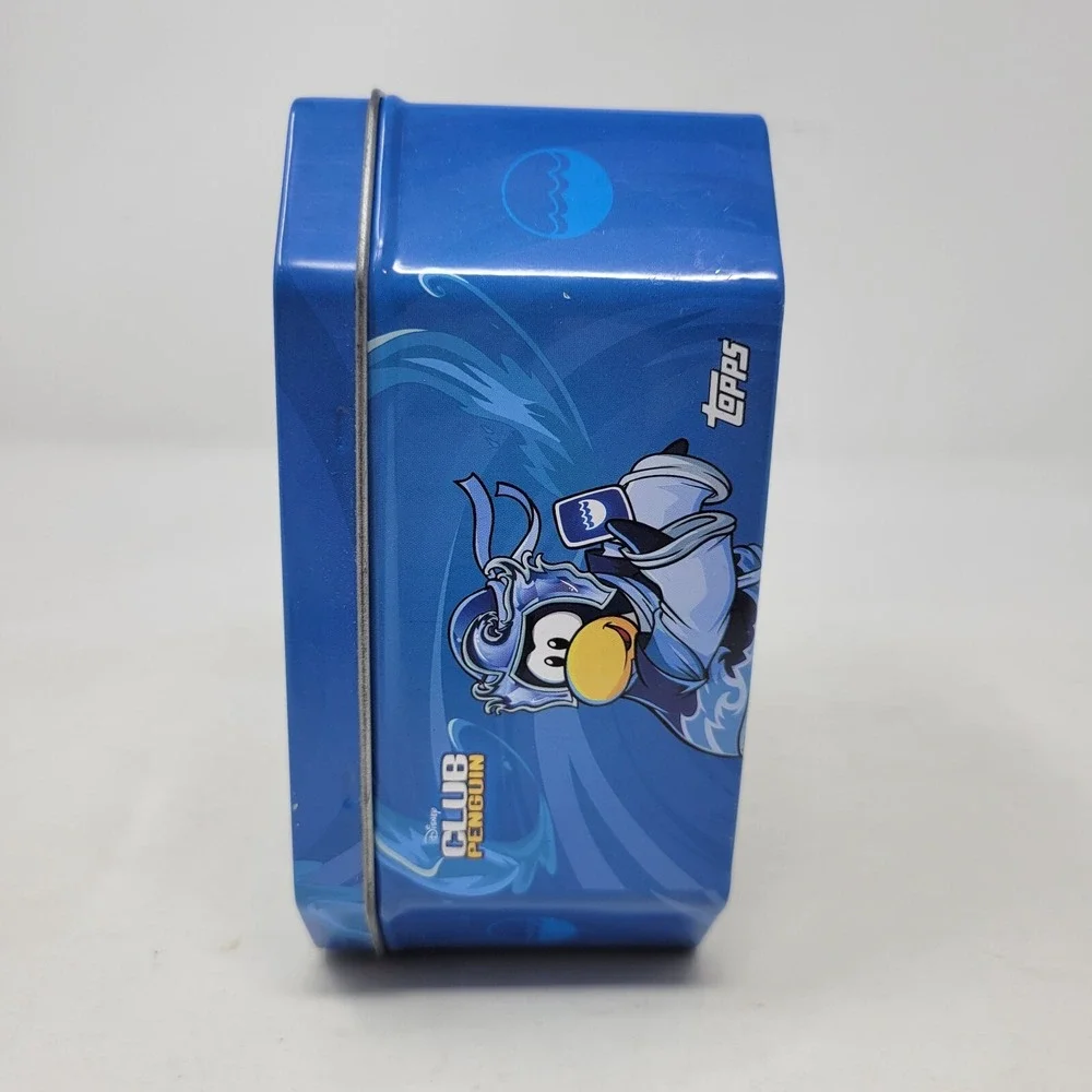 Club Penguin Card Jitsu Water‎ Window Tin ONLY Great Condition